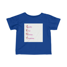 Load image into Gallery viewer, L.O.V.E. Infant Fine Jersey Tee