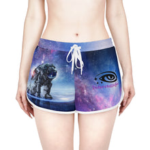 Load image into Gallery viewer, Spaceman Landing Women&#39;s Relaxed Shorts (AOP)